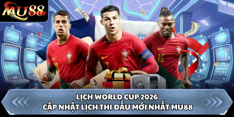 Lịch World Cup 2026 - Cập Nhật Lịch Thi Đấu Mới Nhất MU88