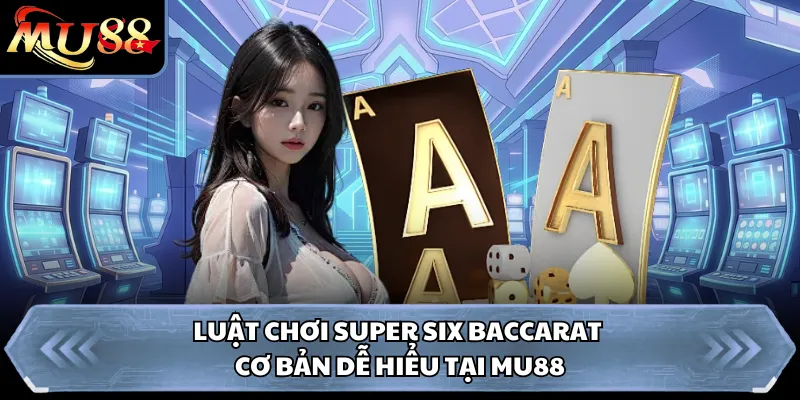Luật chơi Super six Baccarat cơ bản dễ hiểu tại Mu88 