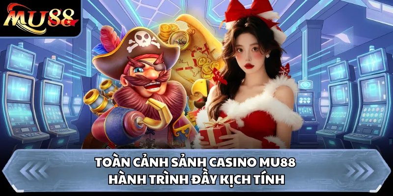 Toàn cảnh sảnh Casino Mu88 hành trình đầy kịch tính  